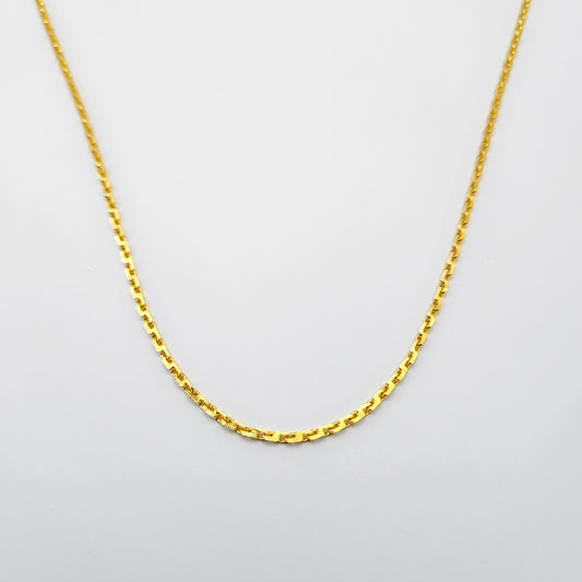 916 Gold Classic Cable Chain